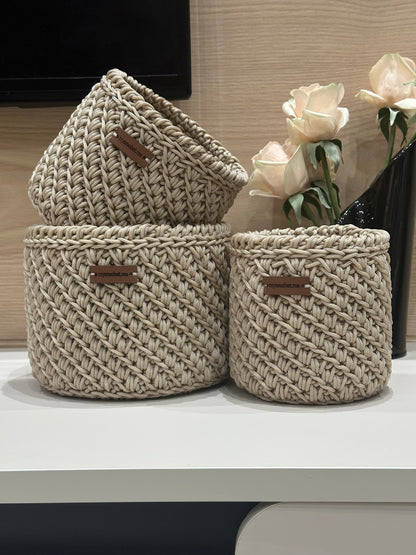 Pack de 3 - Beige