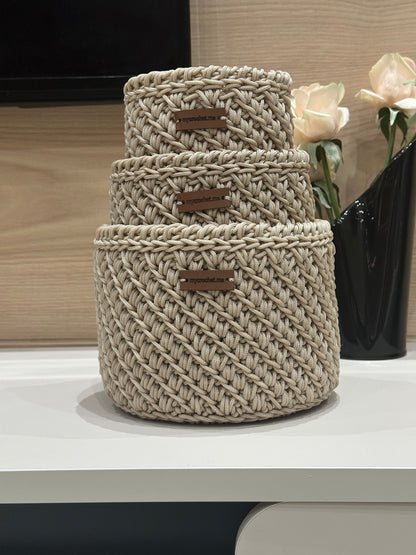 Pack de 3 - Beige